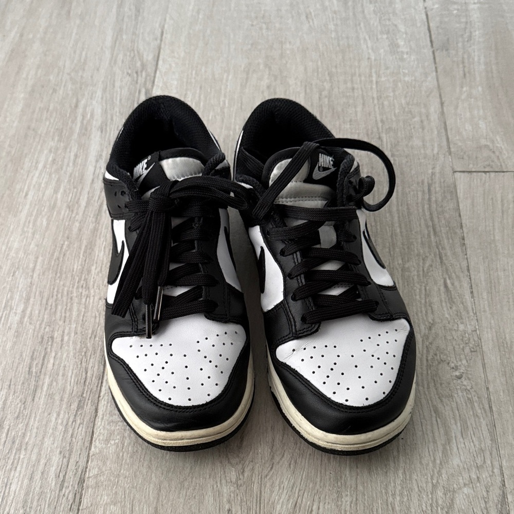 Nike Black and White Low-Top Sneakers